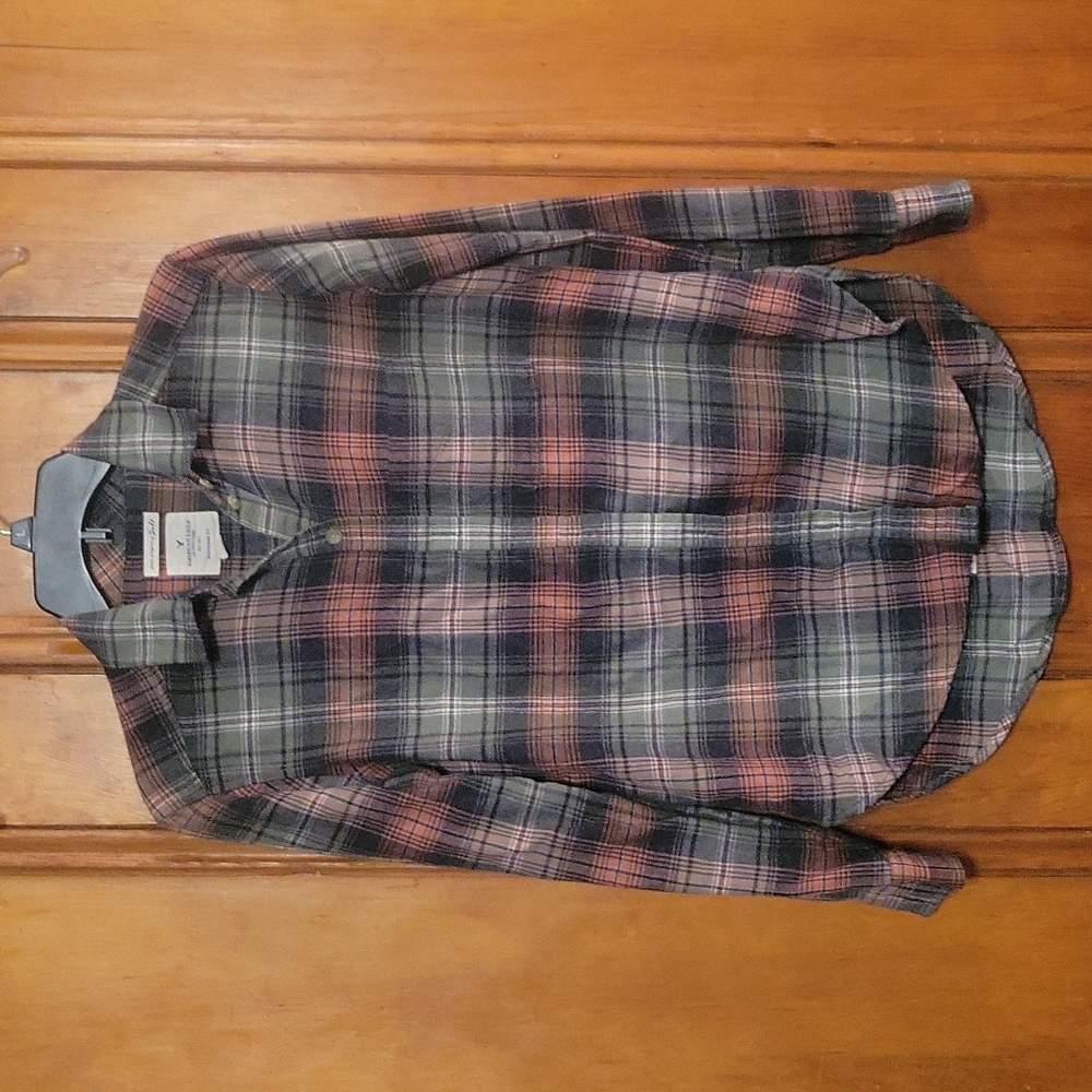 Cozy American Eagle XS flannel
